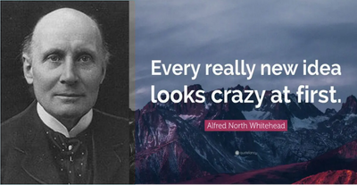 Every really new idea looks crazy at first.